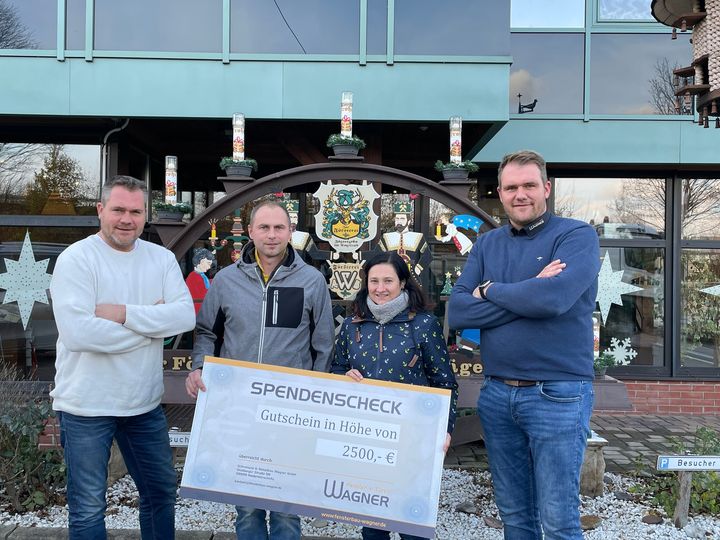 Spendenscheck 