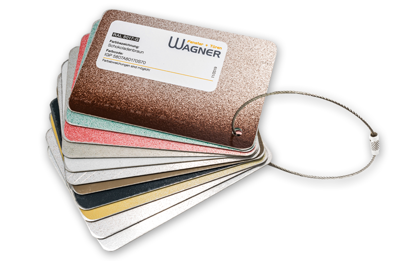 Aluminium-Farbfächer Aluminium-Farbfächer